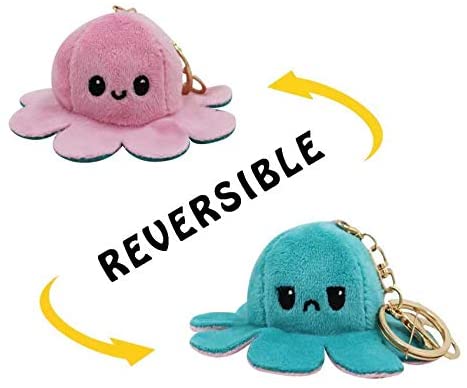 Keychain Reversible Octopus in USA | Squishmallow Keychains | Animal  Keyrings