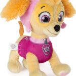 Paw Patrol - 10" Skye Plüschspielzeug, stehendes Plüsch mit genähten Details, für 3 Jahre und älter