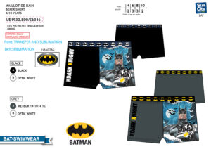 Costume da bagno Batman Warner Bros