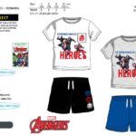 Set tricouri și pantaloni pentru copii Avengers UE1068