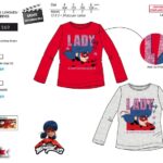 Ladybug Niñas Camiseta de Manga Larga HU1097