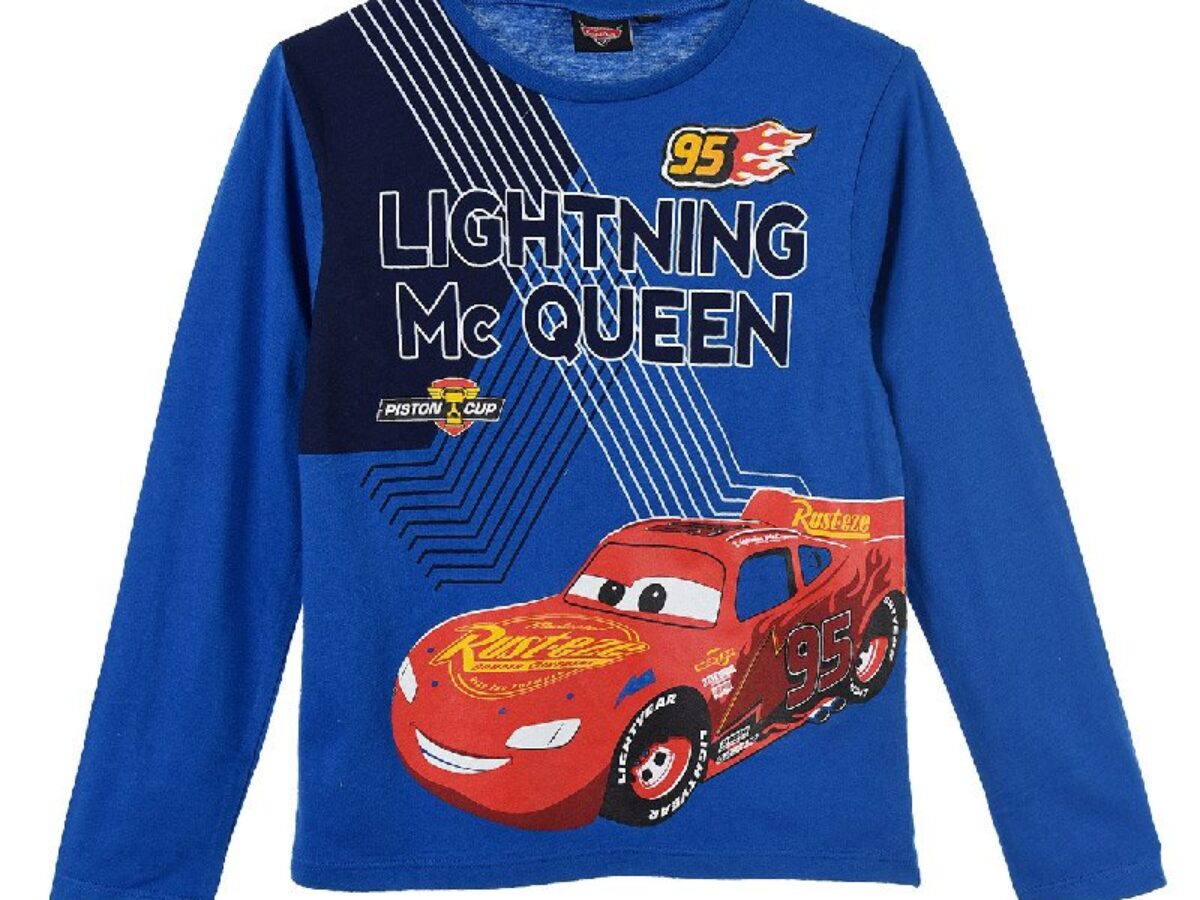 Cars Lightning Mcqueen Kids Boys Long Sleeve T-shirt Pants Set