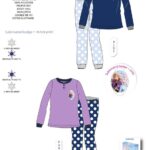 Pyjama Long Polaire Ryfi Frozen HU7366