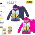 MINION - Felpa con cappuccio - per bambina PH1522