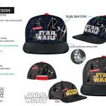 Star Wars blaue und schwarze Kappe