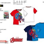 T-shirt manches courtes Avengers pour enfants EV1060