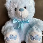 Plush Bear Blue 12"