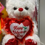 2 White Bear with Happy Valentine's Day 12 inch